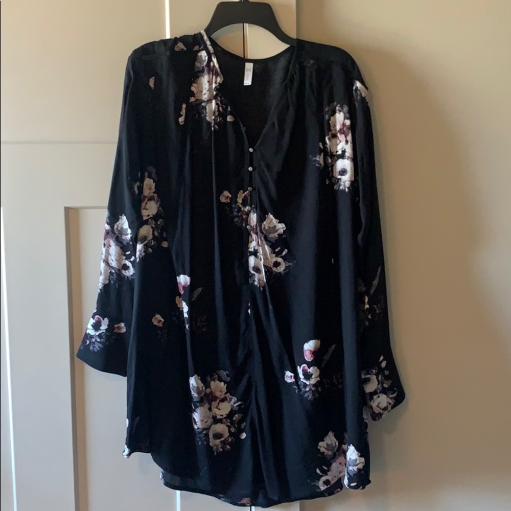 Black Floral Dress